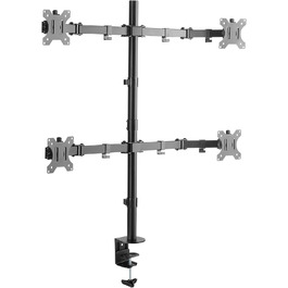 Підставка для монітора RICOO для 2 моніторів, Dual Monitor Arm, TS5811, 15-27 дюймів