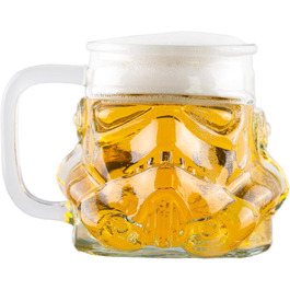 Пивний келих Thumbs Up Stormtrooper, 1 пінта (600 мл), фанатський, ідеальний подарунок для колекціонерів та любителів пива.
