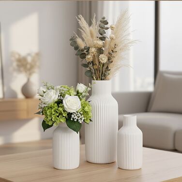 Набір ваз Relaxdays (3 шт.)