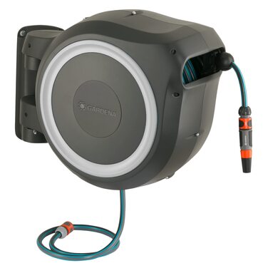 Набір для поливу Gardena RollUp M/L 25 м: шланг, бокс, монтаж, для великих садів