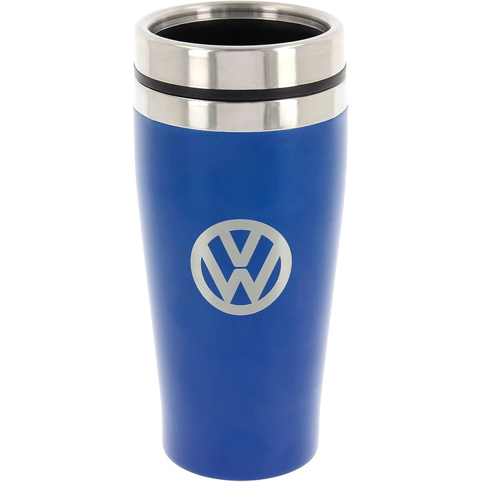 Термокружка BRISA VW Collection Volkswagen GTI, 450 мл, чорна, з подвійними стінками