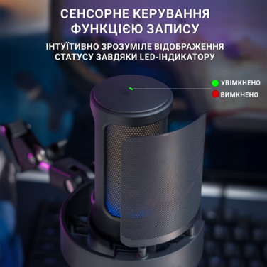 Мікрофон Fifine A8T Black