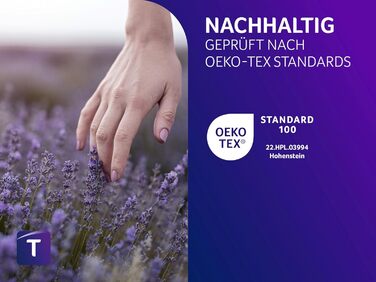 Ортопедична подушка для ніг Traumnacht Medical для запобігання пролежнів, бавовняний двошаровий чохол, сертифікат Öko-Tex, виробництво за німецькими стандартами якості. Чохол: бавовна, білий (з Visco-накладкою)