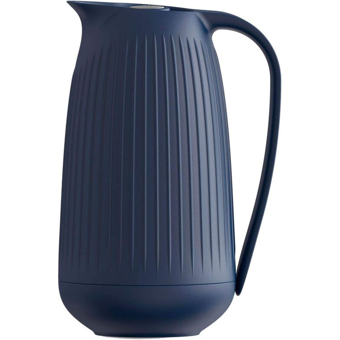 Термос Kähler Isolierkanne 1.0 л Hammershøi для чаю та кави, білий (15 см, блакитний)