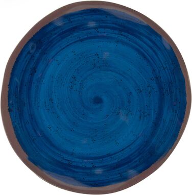 Набір посуду Bo-Camp Halo з меламіну для кемпінгу, подорожей та пікніків (Блакитний)