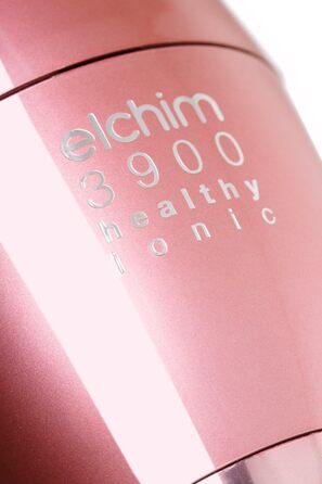 Фен для волосся Elchim 3900 Healthy Ionic Titanium with Schuko Plug - Професійний фен виробництва Італії - легкий і тихий, для здорового волосся, скорочений час сушіння на 30, 2400 Вт (венеціанське рожеве золото)