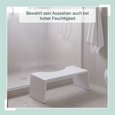 Складаний табурет для туалету Relaxdays з бамбука