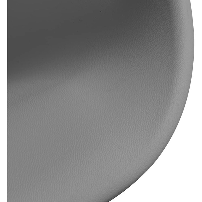 Садові крісла Allibert Akola 2 шт, пластик, 56.7x55.8x80.1 см, чашоподібна форма, для саду, тераси або їдальні, світло-сірі