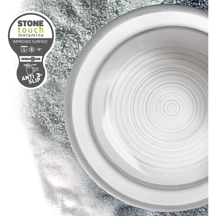 Набір посуду для кемпінгу Brunner Bellagio Tête-À-Tête на 2 особи, 8 предметів