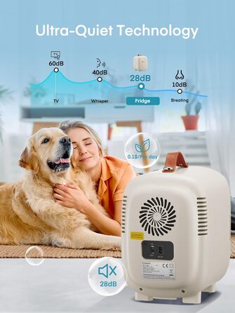 Міні холодильник FOHERE 5 літрів, USB живлення, 220V/12V, для напоїв та догляду за шкірою, білий