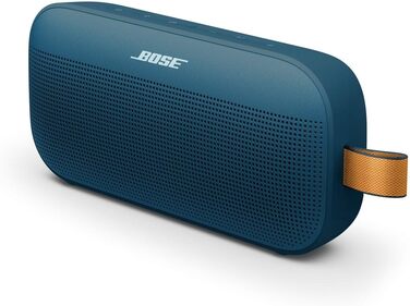 Портативна Bluetooth колонка Bose SoundLink Flex 2-го покоління, Outdoor, водонепроникна, пилонепроникна, преміум звук, до 12 годин роботи, обмежене видання (Колір: Демерінґсблау)