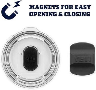 Термос YETI Rambler з кришкою MagSlider, нержавіюча сталь, 591 мл