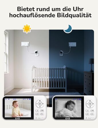 Відеоняня GHB з камерою та LCD-екраном 3.2