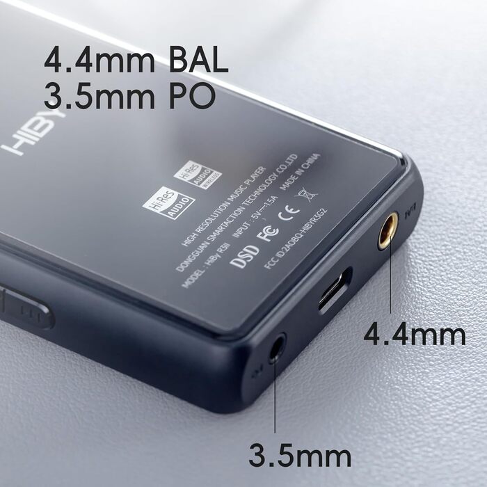 HiBy R3 II MP3-плеєр Bluetooth 5.1, MQA, DSD, PCM, підтримка Tidal/Qobuz, Hi-Res Audio, баланс 4.4 мм, розширення пам'яті до 2 ТБ, версія 2025
