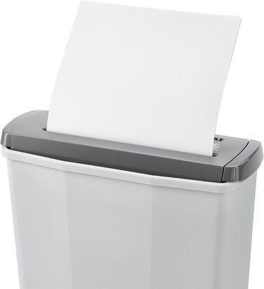 Шредер Dahle PaperSAFE PS 140: Партійний різак, без масла, 12 л, сірий (6 аркушів, P2)