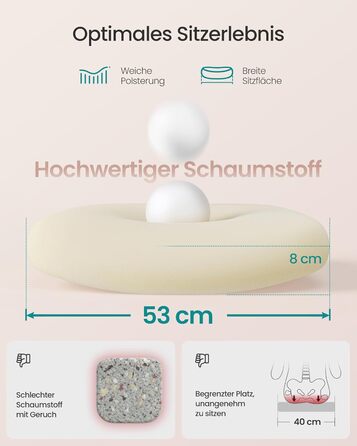 Офісне крісло SONGMICS з ергономічною спинкою та підлокітниками, сітка, підтримка попереку, функція гойдання, ширина сидіння 53 см, для офісу, спальні, студентів, пастельно-рожевий, без підголівника OBN037R01