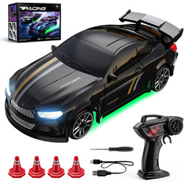 Umikk Mini RC Drift Car Pro 1:64 - Професійний радіокерований дрифт-кар 4WD для столу, подарунок для дорослих