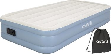 Надувний матрац Aventli для 1 особи, 191x99x33 см з інтегрованою помпою, для кемпінгу та дому