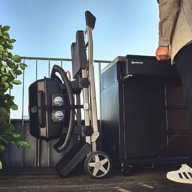 Rollwagen для газового гриля Wayne від BURNHARD®: міцна сталева рама, пластикові столики