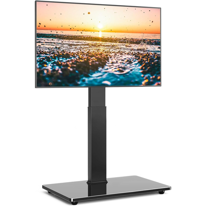 Підставка для телевізора 32-65 дюймів 5Rcom, поворотна, з полицею, чорна