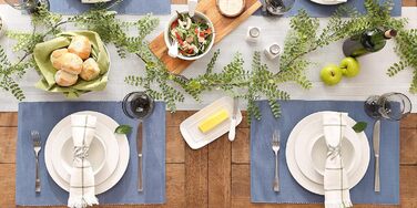 Набір тканинних серветок DII Basic Everyday, 6 шт., 33x48 см, блакитний (Stonewash Blue)