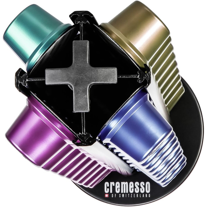 Диспенсер для капсул Cremesso, обертовий, з алюмінію