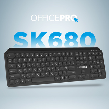 Клавіатура бездротова OfficePro (SK680)