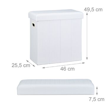 Relaxdays Складний табурет