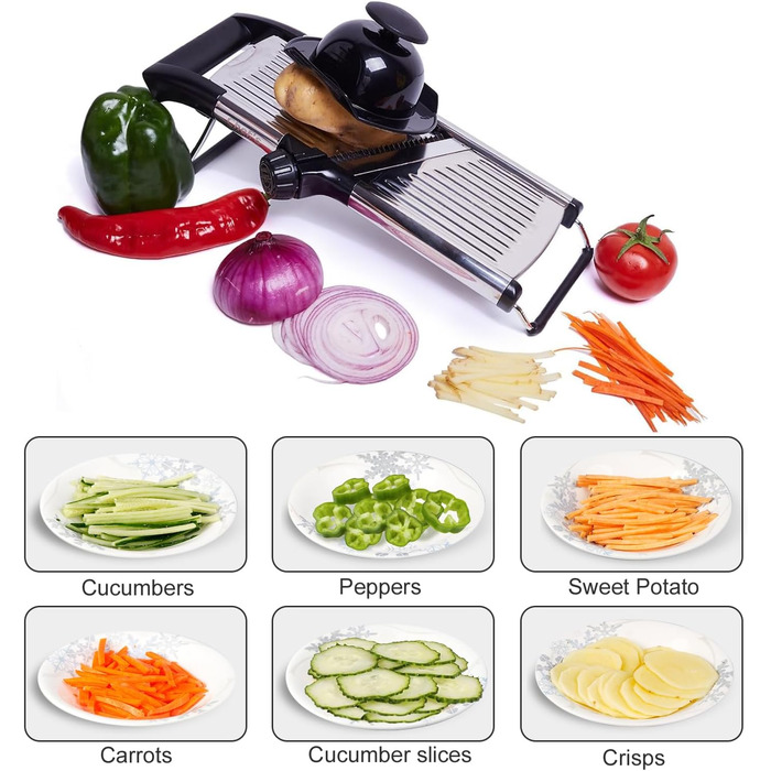 Мандоліна для нарізки овочів Chef's Inspirations - професійна якість, Julienne-Schneider