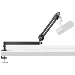 Мікрофонна стійка TONOR T40LP низькопрофільна, регульована, для геймінгу, подкастів, запису, 74 см, чорна