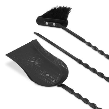 Набір для каміну Relaxdays, античний стиль, 4 частини