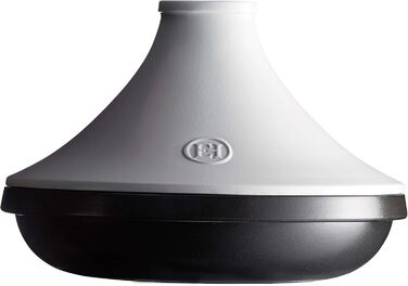 Тажин Emile Henry Delight 4,0 л, кераміка, сланець/білий