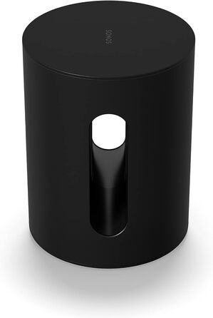 Компактний сабвуфер Sonos Sub Mini, вражаючі баси, регульований еквалайзер, Trueplay - чорний