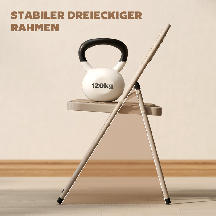 Набір з 2 складаних стільців, портативні офісні стільці, металеві ніжки, стілець для офісу, рецепції, зони очікування, 