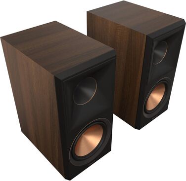 Поличкова акустика Klipsch RP-600M II, 1 пара, рупор Tractrix 90x90, низькочастотний динамік 16,5 см, горіх