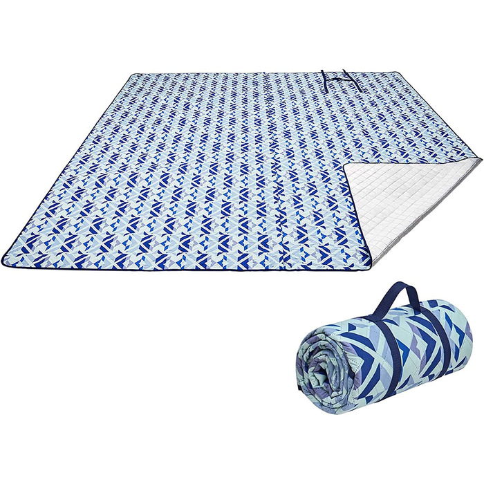 Ковдра для кемпінгу KingCamp Пляжний килимок для пікніка Ariel Ковдра для парку Водонепроникна велика XL Ocean XXL