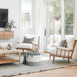 Кошик для постільної білизни 32L, плетені, бавовна, мотузка, складний, для дому (колір: коричневий, сірий 40 x 25 см)