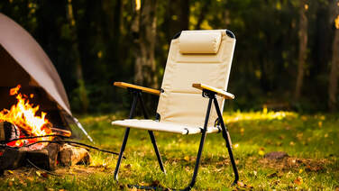 Міцний та зручний металевий садовий стілець для тераси та двору