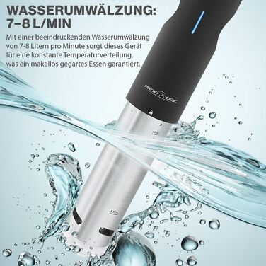 Су-від прилад ProfiCook PC-SV 1159 | WIFI | Чорний | з автоматичними програмами