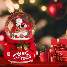 Різдвяний ліхтар, музичний ліхтар, Різдвяні снігові кулі, Санта-Клаус для подарунків і прикраси