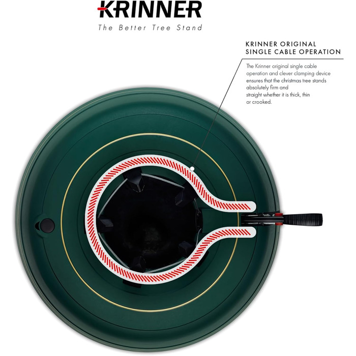 Підставка для ялинки Krinner Tree Genie XXL, зелена