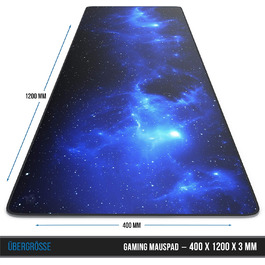 Килимок для миші Titanwolf XXXL 1500x800 мм - великий формат, гнучкий, з гумовою основою, для геймінгу, преміум якість