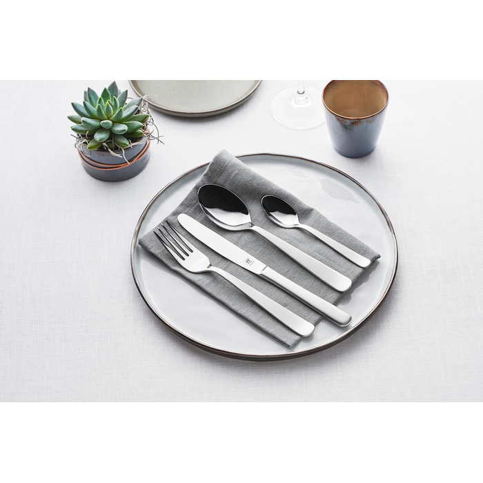Набір столових приборів ZWILLING Trend 30 шт. , 6 шт. , нержавіюча сталь 18/10, полірована/матова, срібло