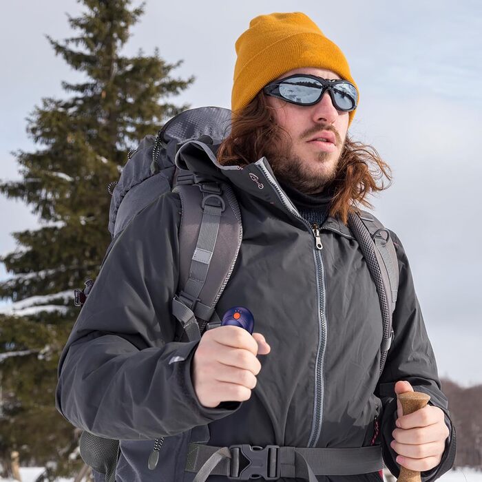 Електричні грілки для рук J-BRAUV 2 шт. з зарядним пристроєм 10000mAh, 4000mAh, 3 режими нагріву, USB, фіолетовий, компактні