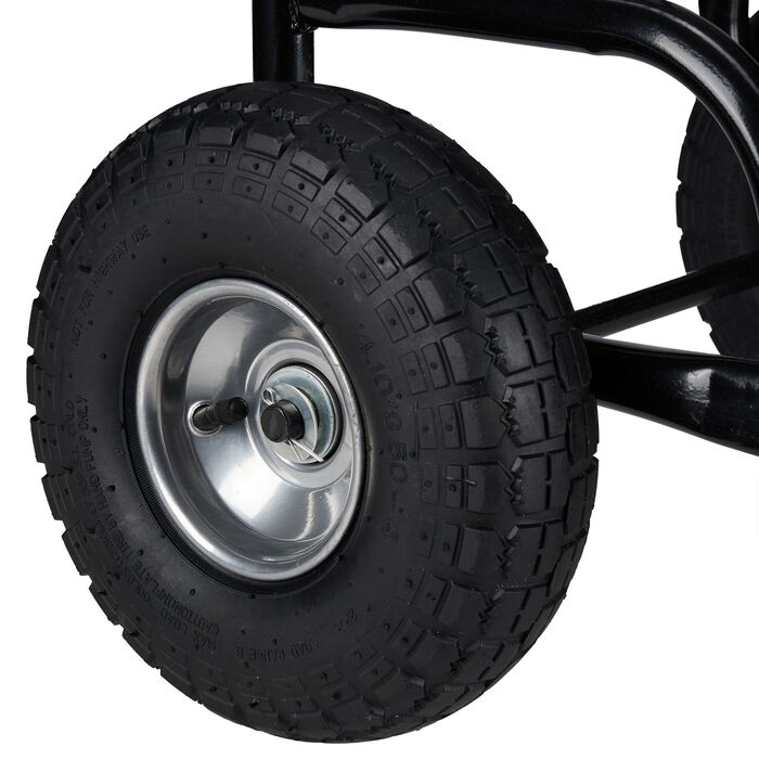 Візок для дров Relaxdays з повітряними колесами