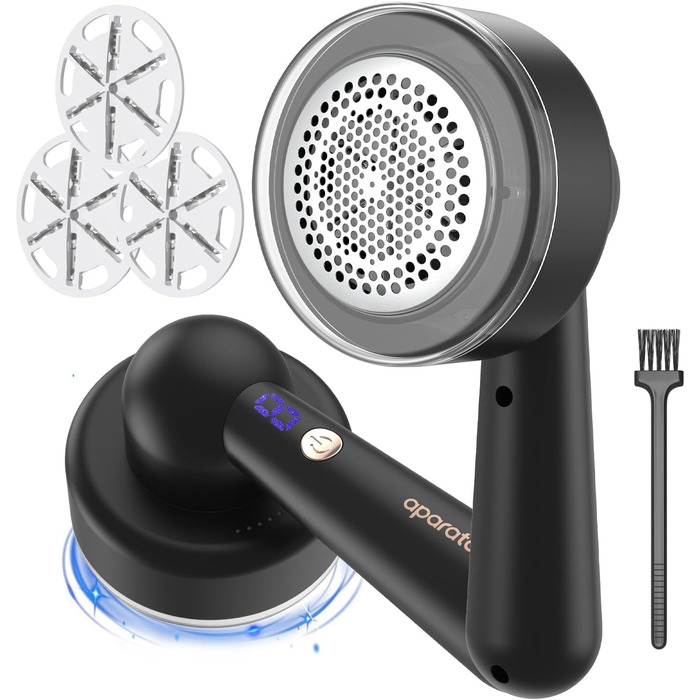 Електричний видалення ворсу для одягу та дому: портативний фетр з 3 лезами та щіткою для чищення