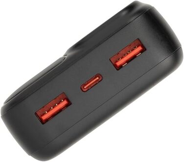 Вт, LCD дисплей, USB-C, 1 вхід, 3 виходи, 2585 Powerbank 30000mAh, QC/PD 20