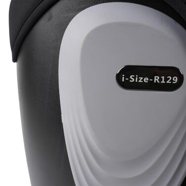 Автокрісло Fourward для дітей 0-36 кг, 360° обертання, ISOFIX, 5-точкова система безпеки, чорний колір