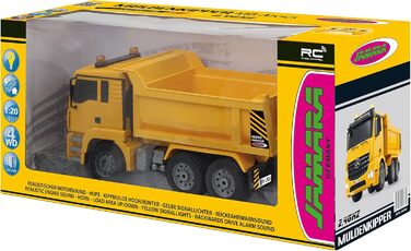 Екскаватор-самоскид JAMARA Mercedes-Benz Arocs 2.4 GHz з дистанційним керуванням, звук двигуна, світлодіоди, повний привід