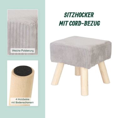 Relaxdays Підставка для ніг Cord